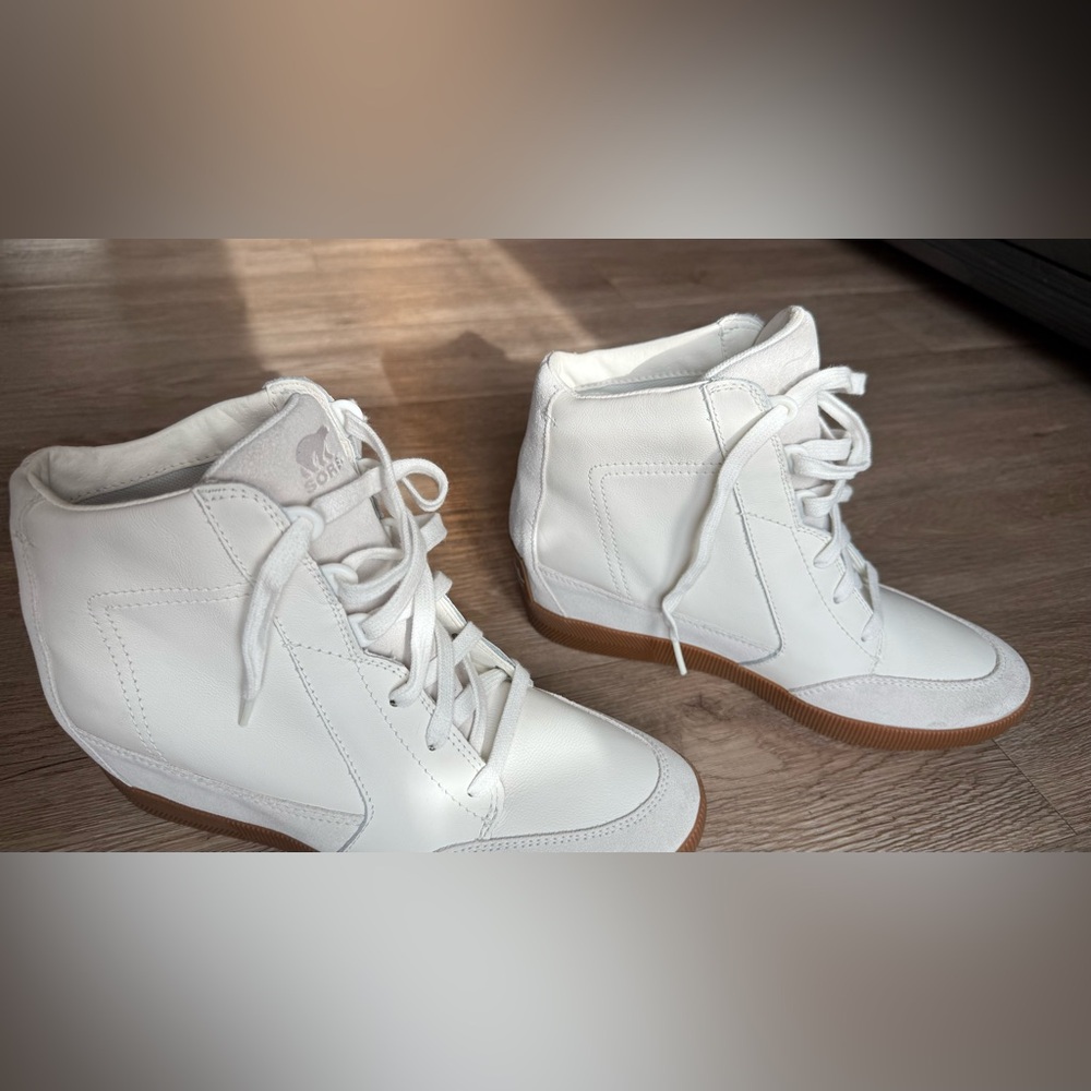 Sorel White Out N About Wedge II Shoe